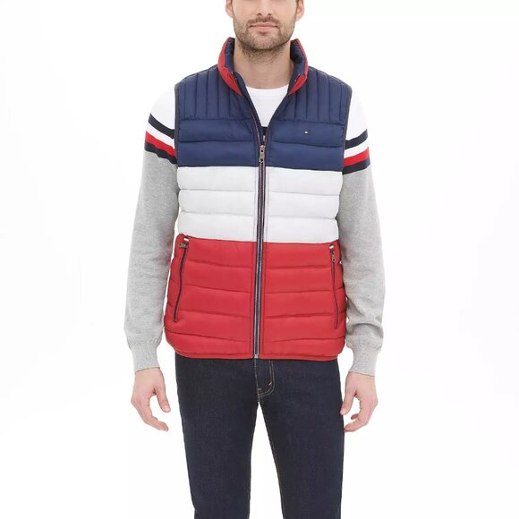Men's Tommy Hilfiger Quilted Vest - Picture 1 of 6